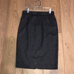 Forever 21 Grey Pencil Skirt